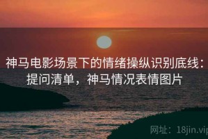 神马电影场景下的情绪操纵识别底线：提问清单，神马情况表情图片