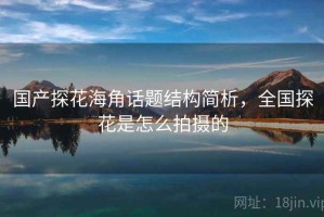 国产探花海角话题结构简析，全国探花是怎么拍摄的