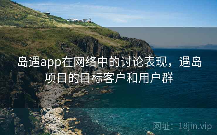 岛遇app在网络中的讨论表现，遇岛项目的目标客户和用户群