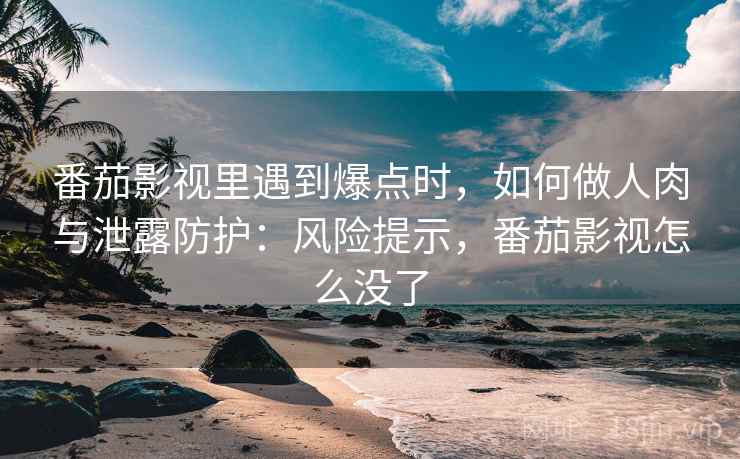 番茄影视里遇到爆点时，如何做人肉与泄露防护：风险提示，番茄影视怎么没了