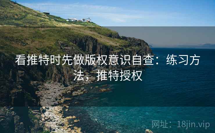 看推特时先做版权意识自查：练习方法，推特授权