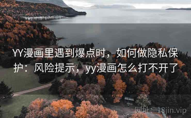 YY漫画里遇到爆点时，如何做隐私保护：风险提示，yy漫画怎么打不开了